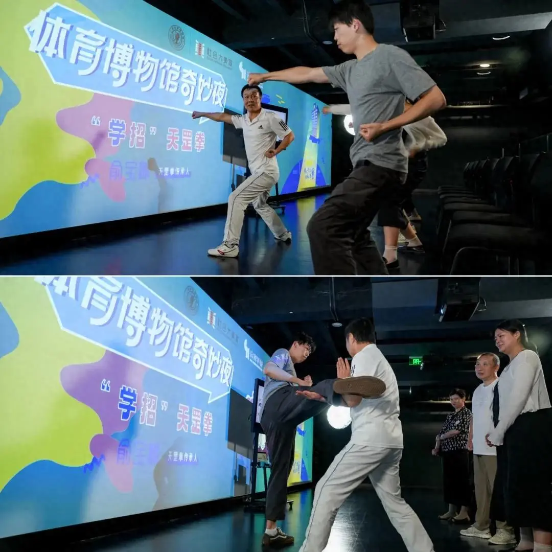 cn, 视台五星体, 学招天罡拳